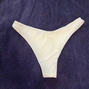 Cream Bikini Bottom new fully lined cheeky new